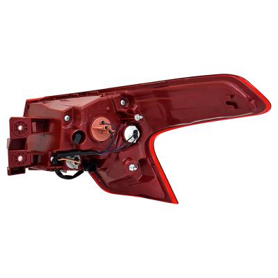 Rareelectrical - New Left Tail Lights Compatible With Hyundai Santa Fe Se Sel Xrt Sport Utility 4-Door 2.5L 2021 2022 - Image 2