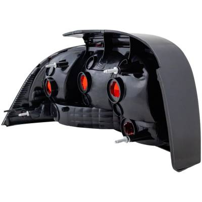 Rareelectrical - New Right Tail Lights Compatible With Ford Mustang 3.8L 4.6L 1996 1997 1998 By Part Numbers - Image 4