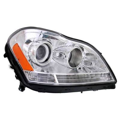 New Passenger Side Halogen Headlight Compatible With Mercedes-Benz Gl450 Sport 2007-2012 By Part