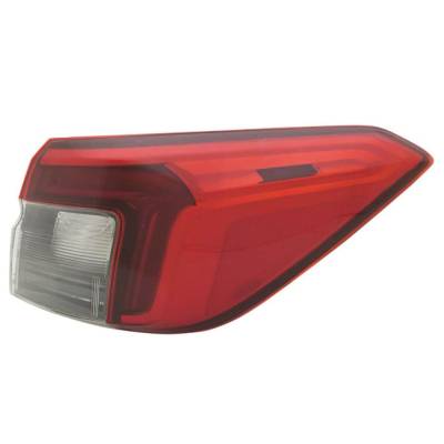 Rareelectrical - New Outer Right Led Tail Light Compatible With Honda Civic Lx Sedan 4 Door 2.0L 2022 By Part Number - Image 1