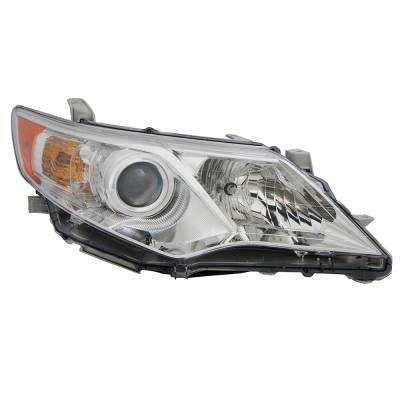 Rareelectrical - New Right Halogen Headlight Compatible With Toyota Camry Hybrid Le Sedan 4 Door 2012 2013 2014 By - Image 1