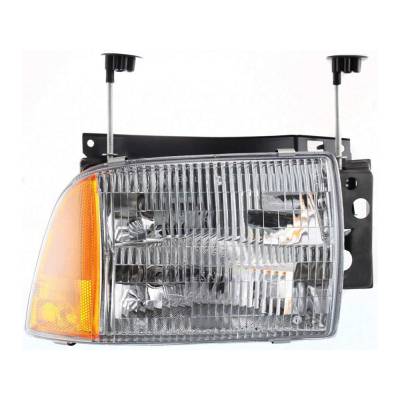 Rareelectrical - New Right Side Headlight Compatible With Chevrolet Blazer Lt Sport Utility 1995 1996 1997 By Part - Image 1