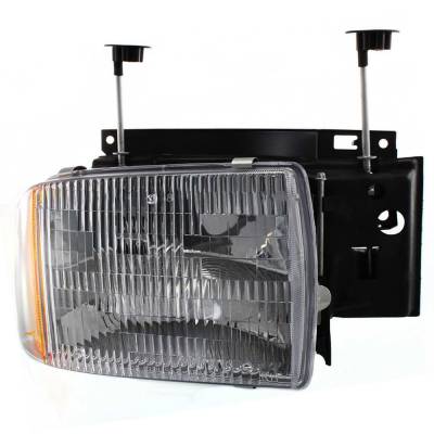 Rareelectrical - New Right Side Headlight Compatible With Chevrolet Blazer Lt Sport Utility 1995 1996 1997 By Part - Image 3