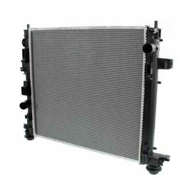 Rareelectrical - New Radiator Compatible With Cadillac Audi 2013 By Part Numbers Gm3010558 13350 762405-92766-4 - Image 4