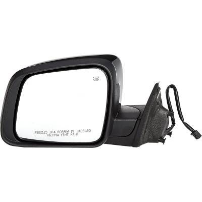 Rareelectrical - New Left Mirror Compatible With Jeep Grand Cherokee Srt Srt8 Trailhawk Sport Utility 2011-2013 By - Image 1
