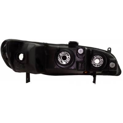 Rareelectrical - New Left Headlight Compatible With Nissan Altima Se Sedan 2.4L 1998 1999 By Part Number 260609E025 - Image 2