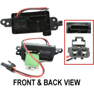 Rareelectrical - New Front Blower Motor Resistor Compatible With Isuzu Oldsmobile Ascender Limited 6 Cyl 4.2L - Image 2