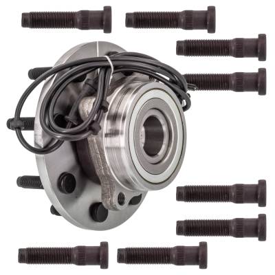 Rareelectrical - Front Hub Bearing Assembly Compatible With 2000-2002 Dodge Ram 2500 3500 Van 4-Lug Abs 515063 - Image 1