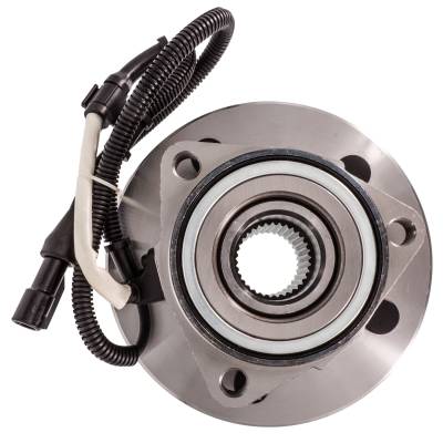 Rareelectrical - Front Hub Bearing Assembly Compatible With 2000-2002 Lincoln Navigator 3-Lug Abs 515031 Bolt-On - Image 4