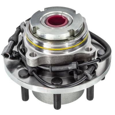 Rareelectrical - Front Hub Bearing Assembly Compatible With 1999-2004 Ford F-350 Super Duty F-450 F-550 4-Lug Abs - Image 2