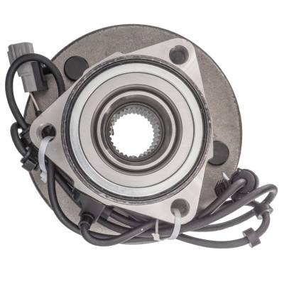 Rareelectrical - Front Hub Bearing Assembly Compatible With 2000-2001 Dodge Ram 1500 3-Lug Abs 515039 Bolt-On Direct - Image 4