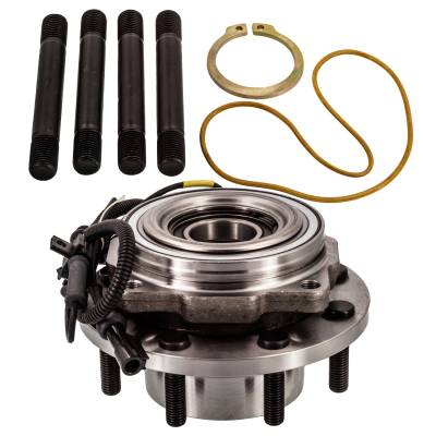 Rareelectrical - Front Hub Bearing Assembly Compatible With 2005-2010 Ford F-350 Super Duty 8-Lug Abs 515082 Bolt-On - Image 2