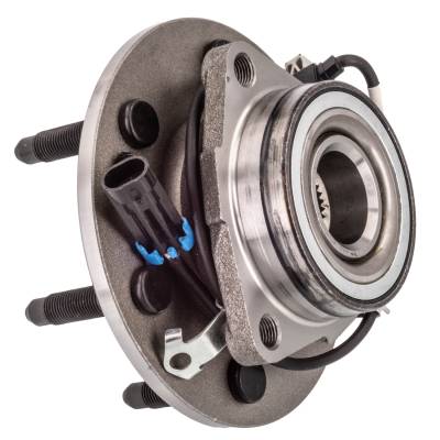 Rareelectrical - Front Hub Bearing Assembly Compatible With 2003-2005 Gmc Safari 3-Lug Abs 15112450 515092 Bolt-On - Image 1