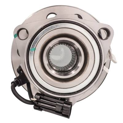 Rareelectrical - Front Hub Bearing Assembly Compatible With 1995-2002 Gmc Safari 3-Lug Abs 15997073 15997074 515019 - Image 4