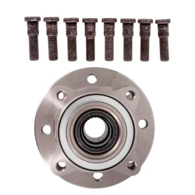 Rareelectrical - Front Hub Bearing Assembly Compatible With 1988-1994 Gmc K3500 8-Lug Without Abs 515037 Bolt-On - Image 4