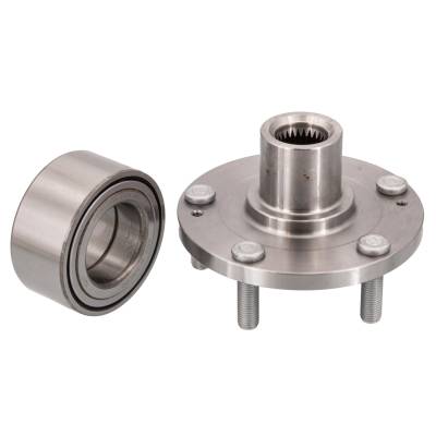 Rareelectrical - Rear Spindle Hub Assembly Compatible With 2001-2006 Hyundai Santa Fe 2005-2009 Hyundai Tucson - Image 2