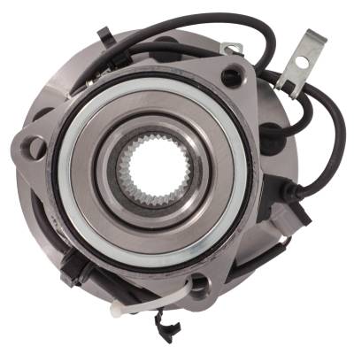 Rareelectrical - Front Hub Bearing Assembly Compatible With 1997-1999 Dodge Ram 1500 3-Lug Abs 515049 Bolt-On Direct - Image 4