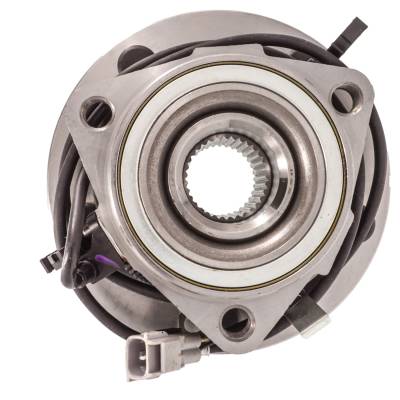 Rareelectrical - Front Hub Bearing Assembly Compatible With 1997-1999 Dodge Ram 1500 3-Lug Abs 515023 Bolt-On Direct - Image 4