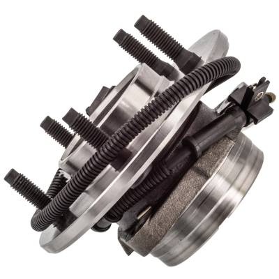 Front Hub Bearing Assembly Compatible With 1997-2000 Ford F-150 Lightning 3-Lug Abs 515010 Bolt-On