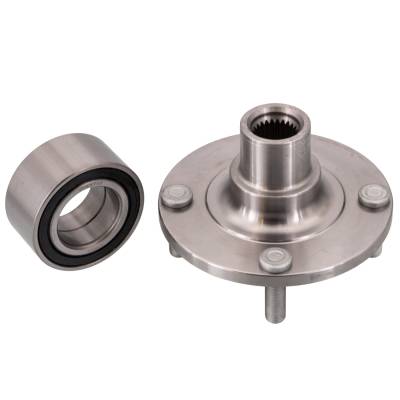Rear Spindle Hub Assembly Compatible With 2000-2006 Nissan Sentra Fwd 4-Lug Abs Pre-Assembled Direct