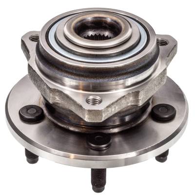 Rareelectrical - Front Hub Bearing Assembly Compatible With 2002-2005 Jeep Liberty 5-Lug Without Abs 513178 Bolt-On - Image 2