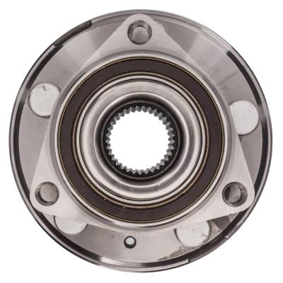 Rareelectrical - Front Hub Bearing Assembly Compatible With 2010-2017 Cadillac Cts 5-Lug Abs 23216846 512399 Bolt-On - Image 4