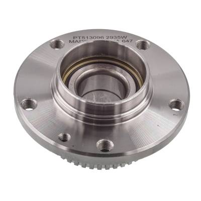 Rareelectrical - Rear Hub Bearing Assembly Compatible With 1987-1992 Bmw 735Il 750Il 525I 5-Lug Without Abs 513096 - Image 3