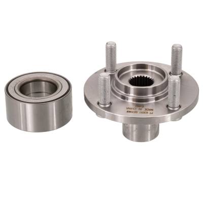 Rareelectrical - Rear Spindle Hub Assembly Compatible With 2000-2002 Mitsubishi Mirage Fwd 4-Lug No Abs Pre-Assembled - Image 3
