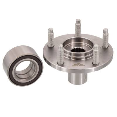 Rareelectrical - Rear Spindle Hub Assembly Compatible With 2001-2012 Ford Escape 2005-2011 Mercury Mariner Fwd/4Wd - Image 3