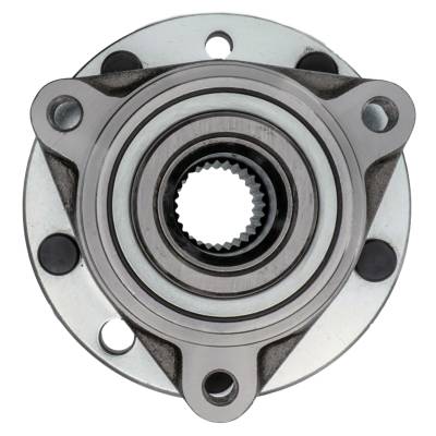 Rareelectrical - Front Hub Bearing Assembly Compatible With 1990-1997 Chevrolet S10 Blazer Gmc S15 Jimmy 3-Lug - Image 4