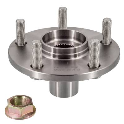Rareelectrical - Rear Spindle Hub Assembly Compatible With 1996-2000 Toyota Rav4 Fwd/Awd 5-Lug No Abs Pre-Assembled - Image 3