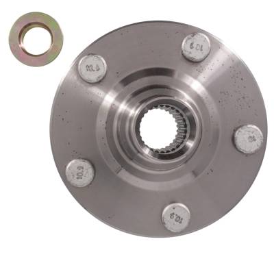 Rareelectrical - Rear Spindle Hub Assembly Compatible With 1996-2000 Toyota Rav4 Fwd/Awd 5-Lug No Abs Pre-Assembled - Image 4