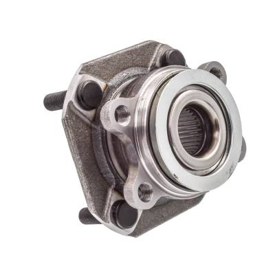 Rareelectrical - Front Hub Bearing Assembly Compatible With 2007-2012 Nissan Sentra 4-Lug Abs 513299 Bolt-On Direct - Image 1