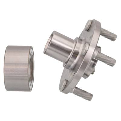 Rareelectrical - Rear Spindle Hub Assembly Compatible With 2000-2010 Hyundai Accent 2006-2011 Kia Rio5 2006-2011 Kia - Image 1