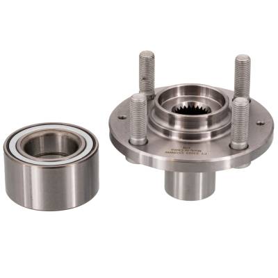 Rareelectrical - Rear Spindle Hub Assembly Compatible With 2000-2010 Hyundai Accent 2006-2011 Kia Rio5 2006-2011 Kia - Image 3