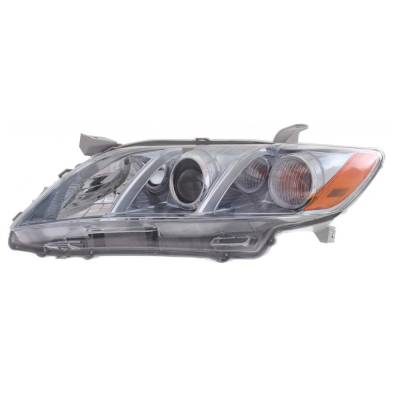 Rareelectrical - New Left Halogen Headlight Compatible With Toyota Camry Hybrid Sedan 4 Door 2.4L 2007 2008 2009 By - Image 1