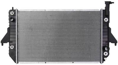 Rareelectrical - New Radiator Assembly Compatible With Chevy Astro 96-05 4.3L V6 262 Cid Gm3010303 Cu1786 Ra1200 - Image 2