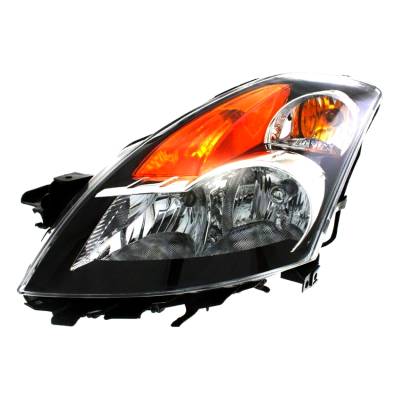 New Left Side Halogen Headlight Compatible With Nissan Altima S Sedan 4-Door 2007 By Part Number