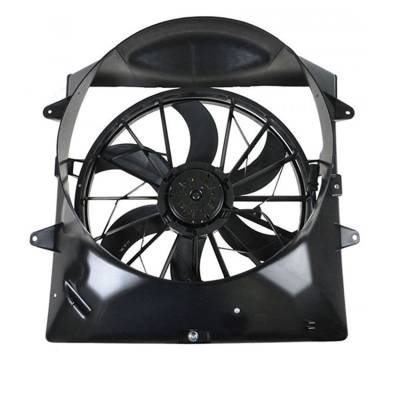 Rareelectrical - New Dual Radiator And Condenser Fan Compatible With Jeep Grand Cherokee 4.7L 52079528Ab 52074491Ab - Image 4