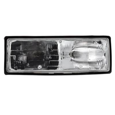 New Passenger Side Headlight Compatible With Chevrolet Caprice 4.3L 1988 By Part Number 16513076