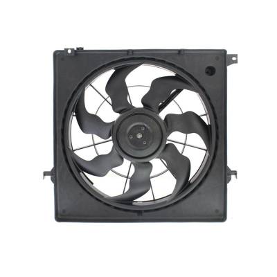 New Dual Radiator And Condenser Fan Fits Hyundai Santa Fe Turbo 2018 Hy3115141