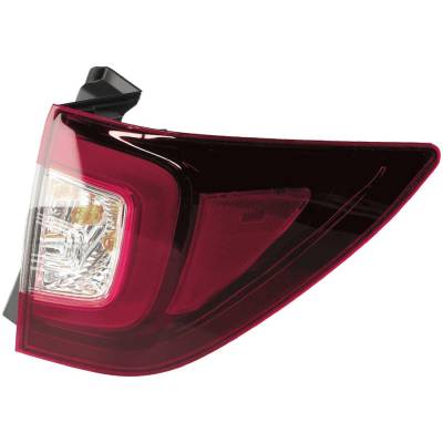Rareelectrical - New Right Tail Lights Compatible With Honda Pilot Passport 3.5L 2019 2020 2021 2022 2023 By Part - Image 2