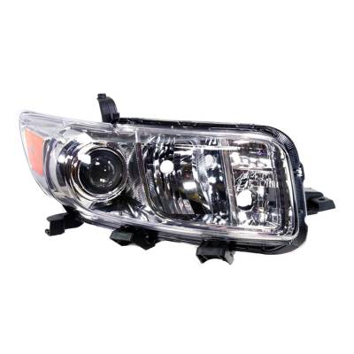 Left Driver Side Headlamp Assembly Compatible With 2008-2010 Scion Xb Halogen Clear Lens OEM