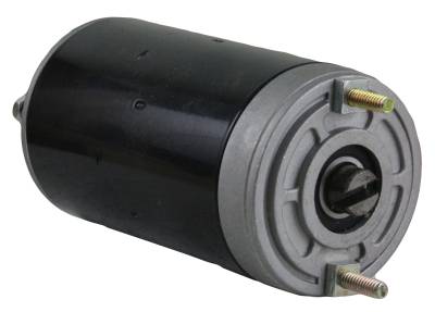 Rareelectrical - 12V Hydraulic Pump Motor Compatible With Meyer Plow Monarch Snow Way Liftgate 1/4 Slot Shaft Ccw - Image 1