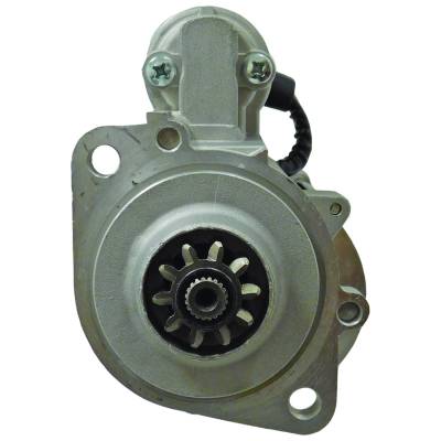 Rareelectrical - Starter Motor Compatible With Vg080 Vg60 Vr90 Vy50 Vy60 Combine Harvester S4s-Dt S4q2-T11c S4q2-13C - Image 1