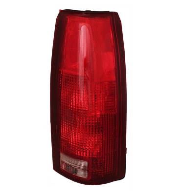 Rear Tail Lamp Assembly Right Passenger Side Compatible With 1988-2000 Chevrolet Gmc C2500 Suburban