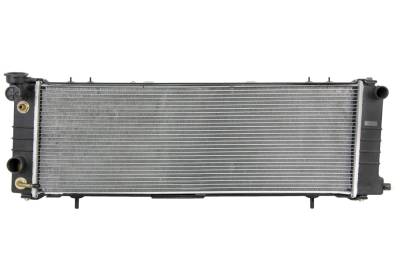 Rareelectrical - Radiator Assembly Compatible With 1991-2001 Jeep Cherokee 4.0L OEM 52079682Ae Plastic/Aluminum - Image 1