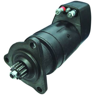 Rareelectrical - New 11T 24V Cw Starter Motor Compatible With Scania Truck 0-001-410-037 0-001-415-008 20401210 - Image 2