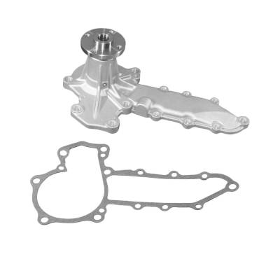 Rareelectrical - Aluminum Housing Water Pump Compatible With Bobcat 325 335 430 5600 S130 S150 S160 S510 S530 T110 - Image 1