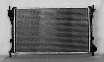 Rareelectrical - New Radiator Compatible With 2007 Ford Focus 2.3L L4 Automatic Transmission 5S4z 8005 5S4z-8005-Aa - Image 1